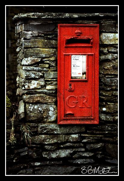 Old Post Box: Photograph by Steve Milner